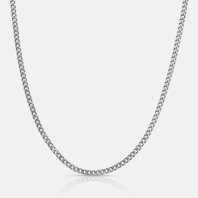 Cuban (Plata) 3mm | Plata Esterlina
