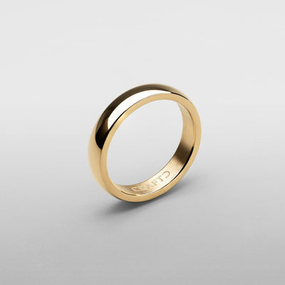 Round Band Ring (Gold) 5mm