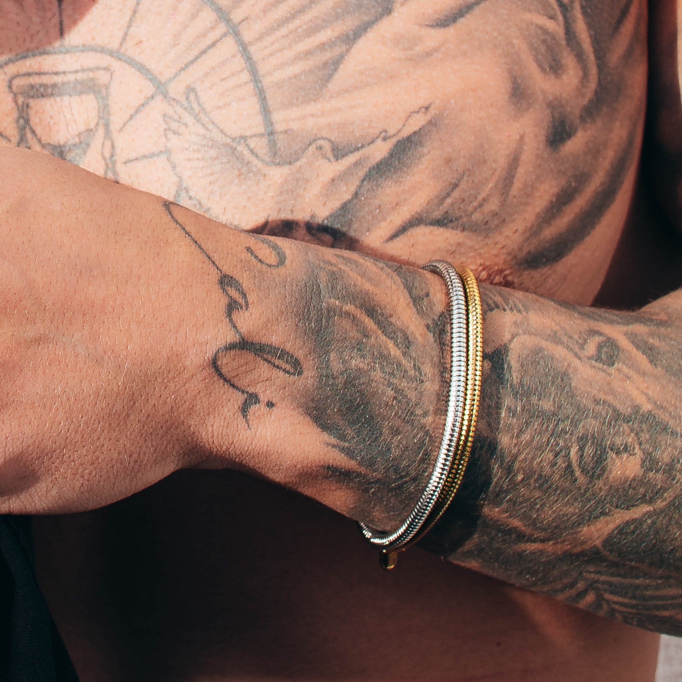 Snake Bracelet (Gold) 4mm