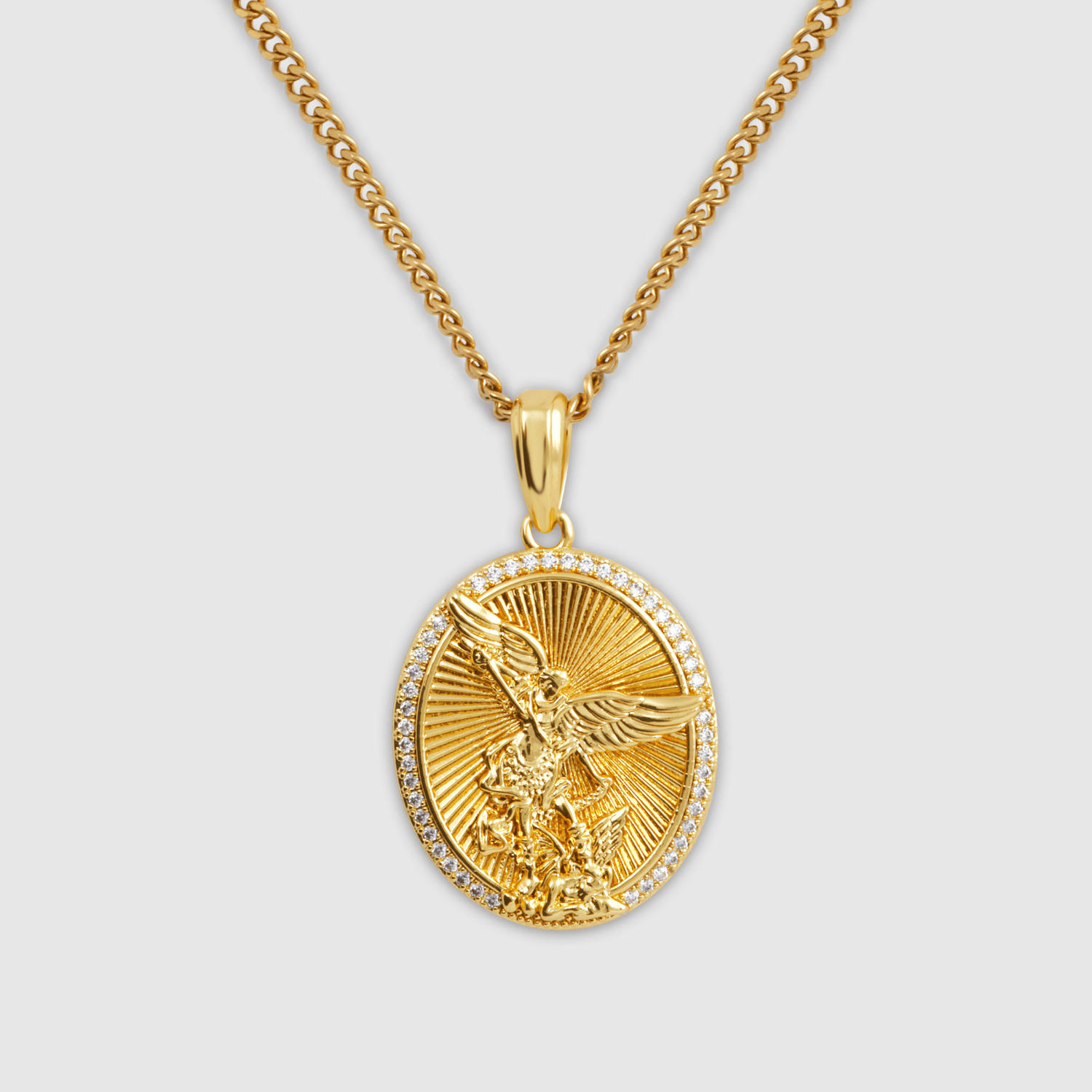 Iced St Michael (Gold)