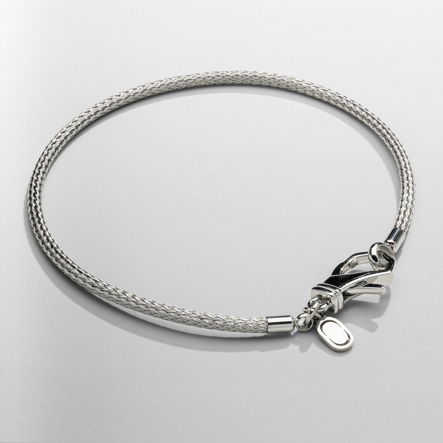 Micro Pleat Bracelet (Silver)