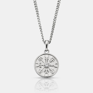 Brújula nórdica (plata)