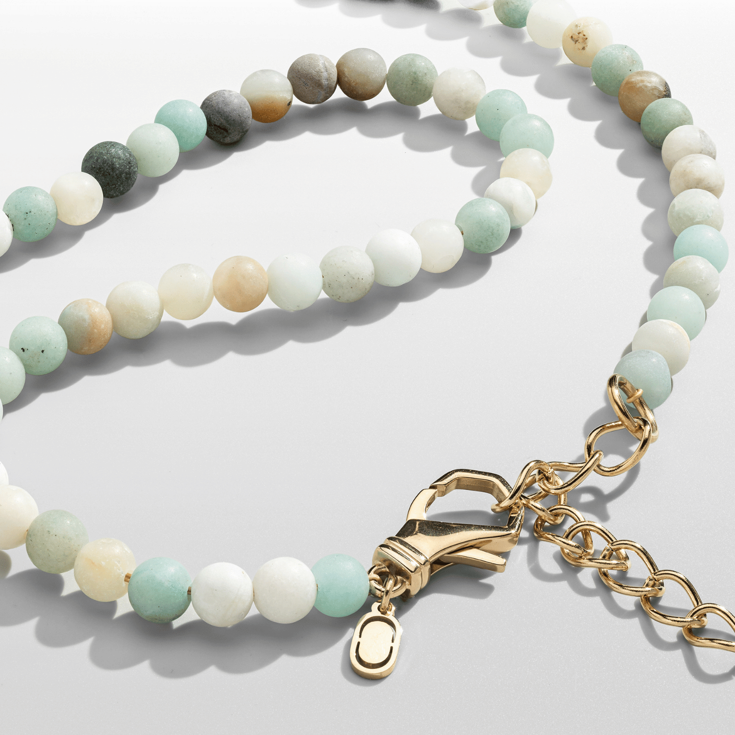 CRAFTD London ネックレス OCEAN BEADED NECKLACE 6MM GOLD Ocean Beaded Necklace 6mm