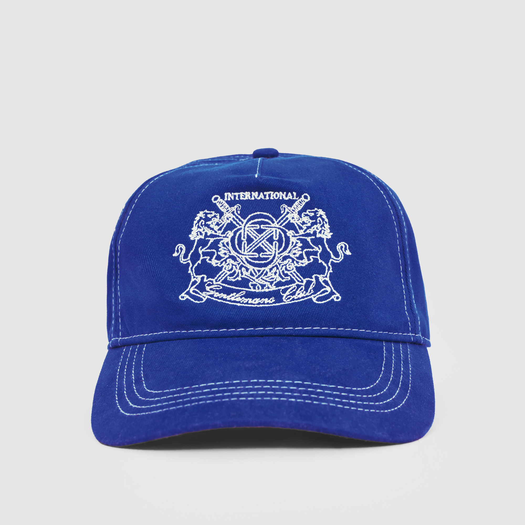 CRAFTD London クラフトロンドン GENTLEMEN’S CLUB CAP 帽子 Gentlemen's Club Cap - Cord (Black/Yellow)