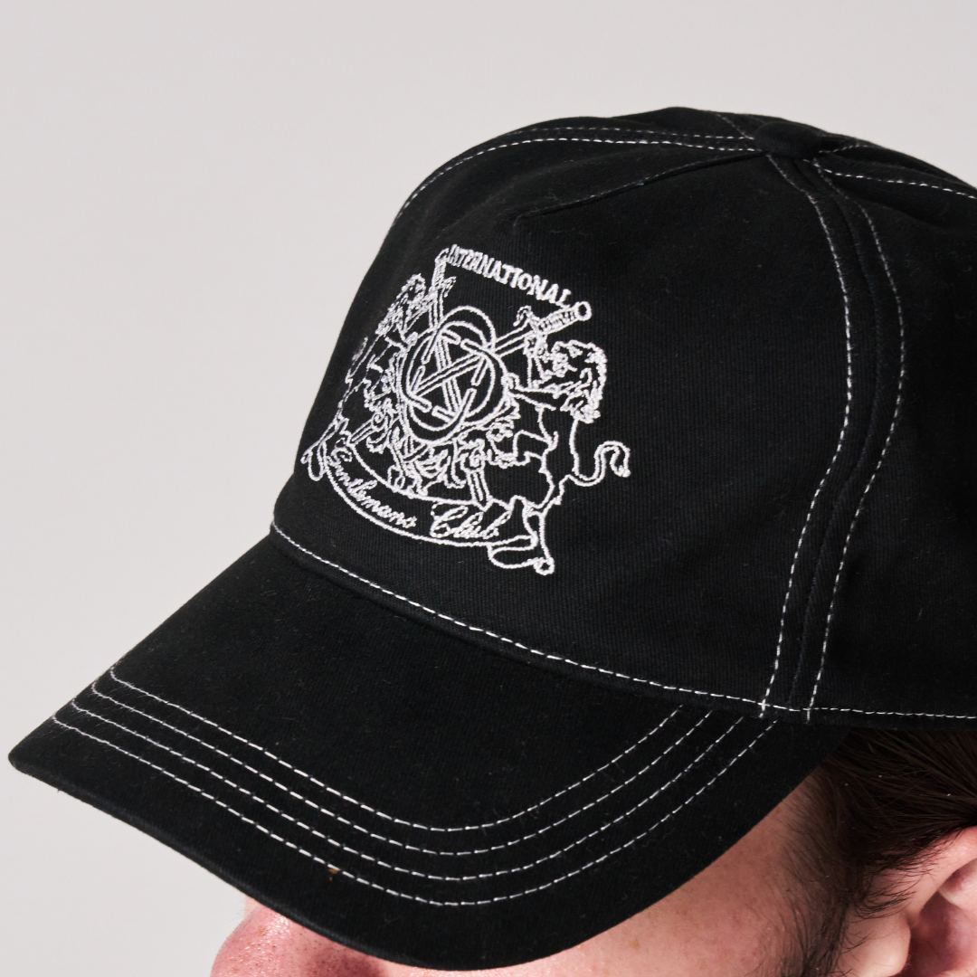 Gentlemen's Club Cap (Black)