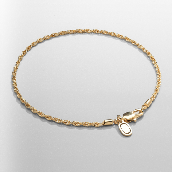 Seilarmband (Gold) 2 mm