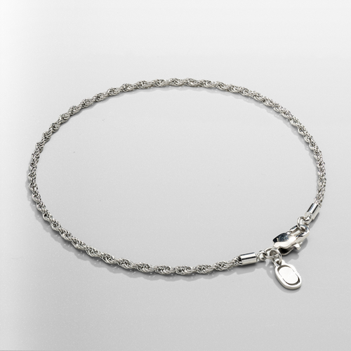 Seilarmband (Silber) 2 mm