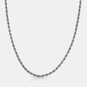 Rope (Silver) 3mm | Sterling Silver