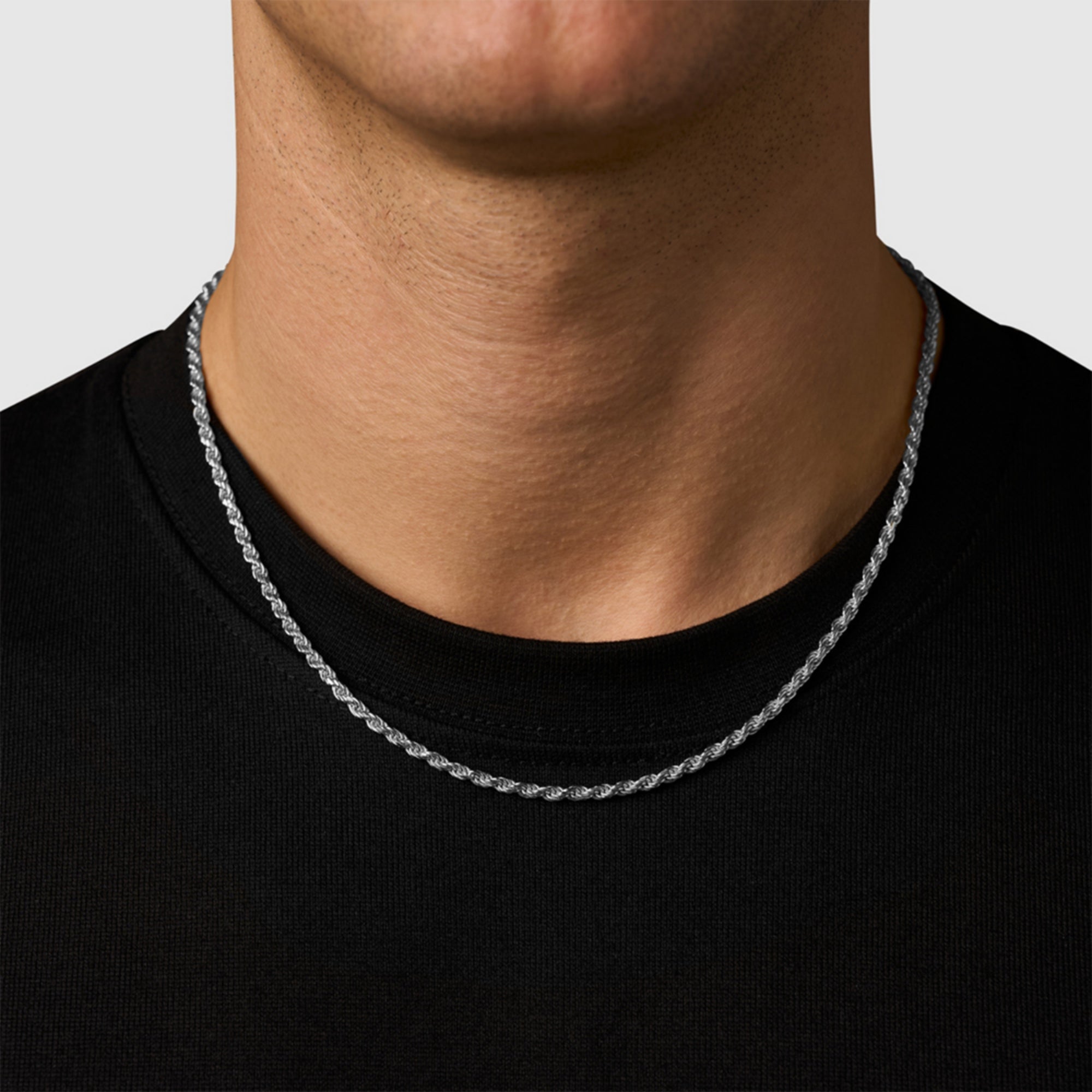 Rope (Silver) 3mm | Sterling Silver