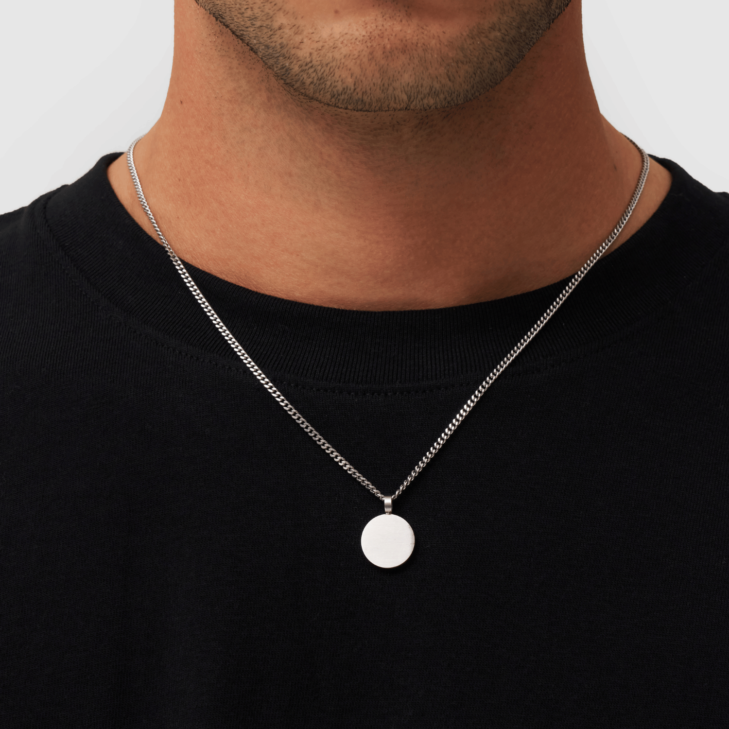 CRAFTD London ネックレス ROUND TOTEM PENDANT SILVER GOLD Round Totem Pendant (Silver)