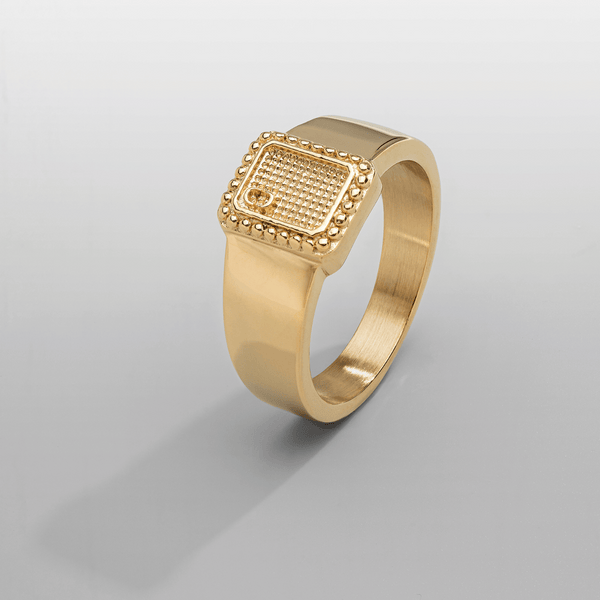 送料関税込【CRAFTD London】 SIGNET RING☆(2色) 国内発送 RoyalSignetRing_Gold_grande.