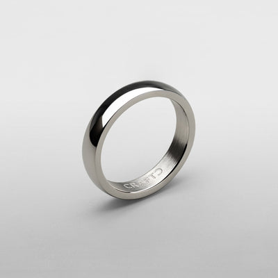 Bague ronde (argent) 5 mm