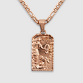 St Michael Pendant (Rose Gold)