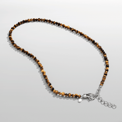 送料税込【CRAFTD London】Stone Beaded Necklace (2色) 国内発 Bead Necklaces