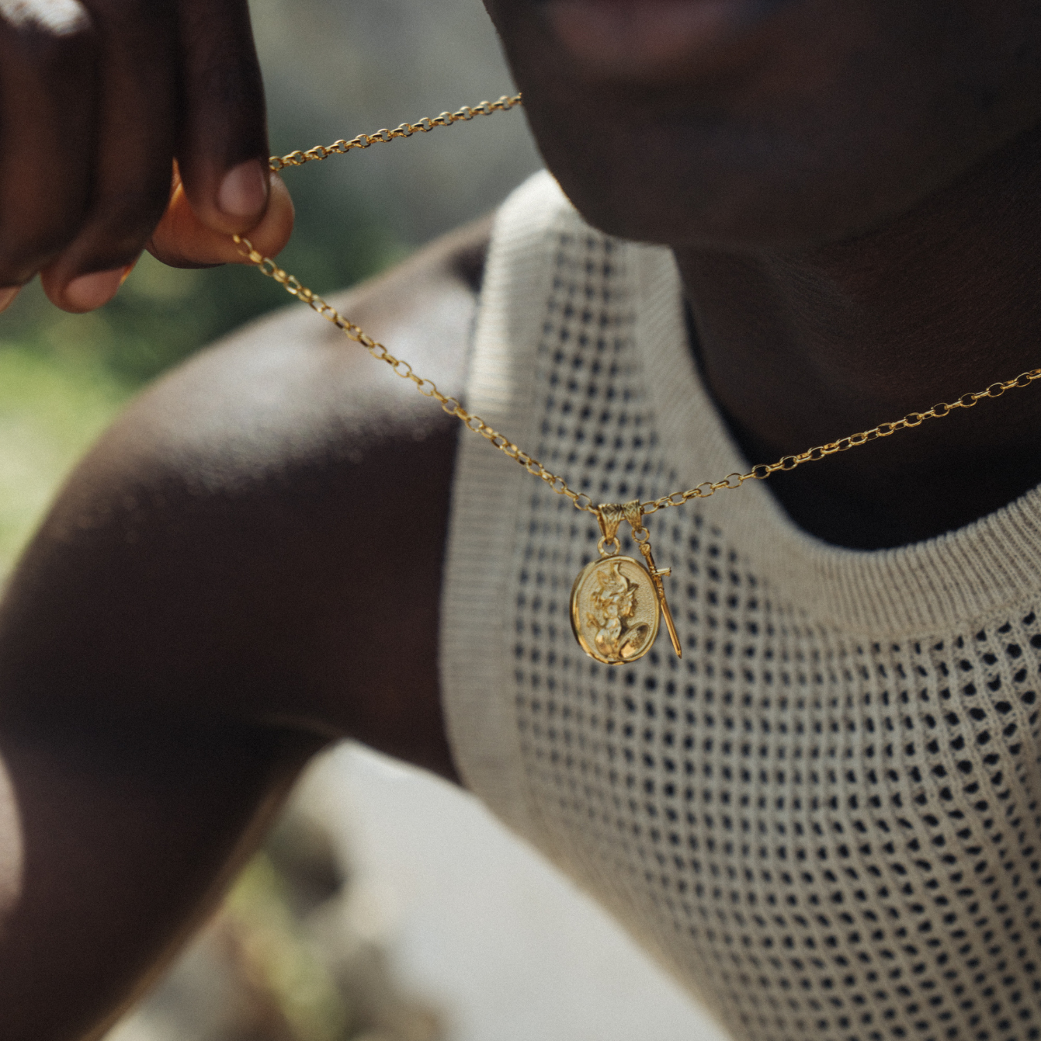 Achilles Pendant (Gold) Achilles Pendant (Gold)