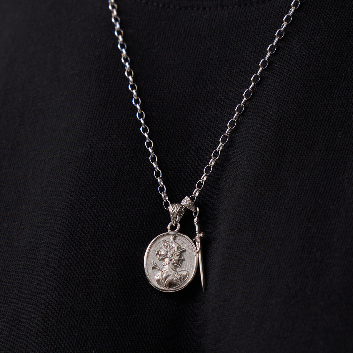 Achilles Pendant (Silver)