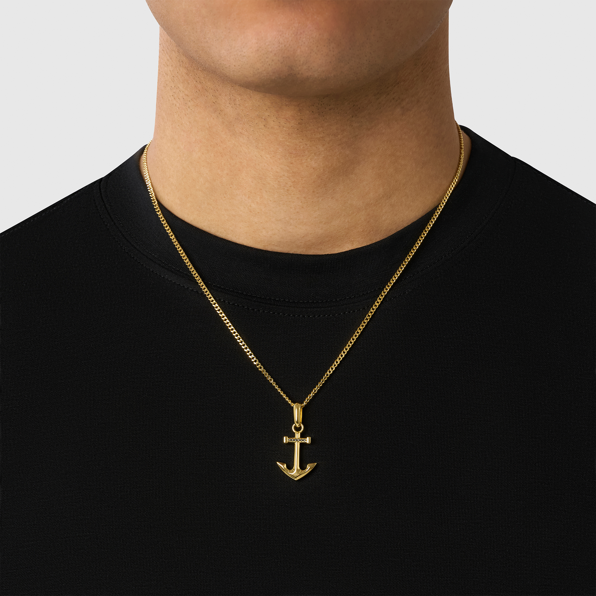Anchored (18ct Gold) | Sterling Silver