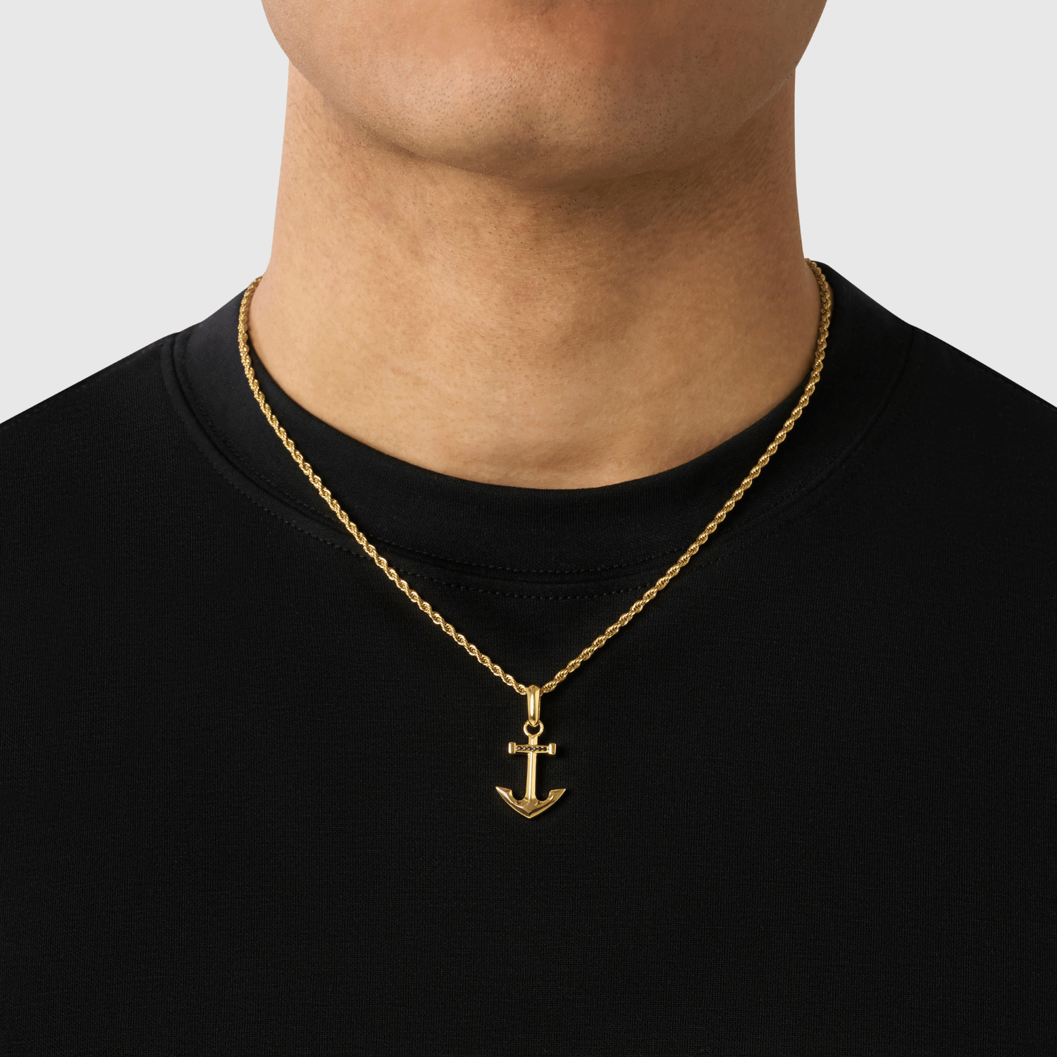 Anchored (18ct Gold) | Sterling Silver