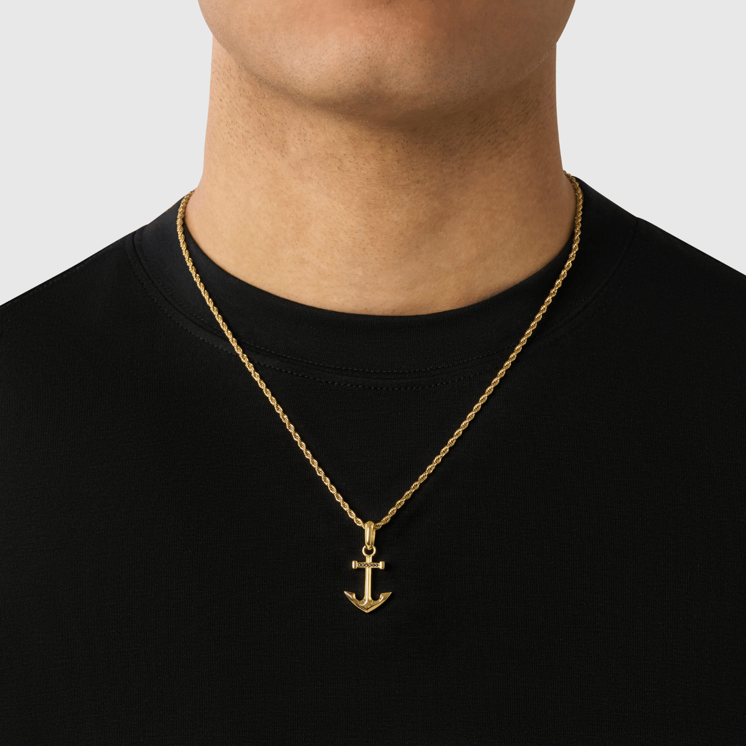 Anchored (18ct Gold) | Sterling Silver