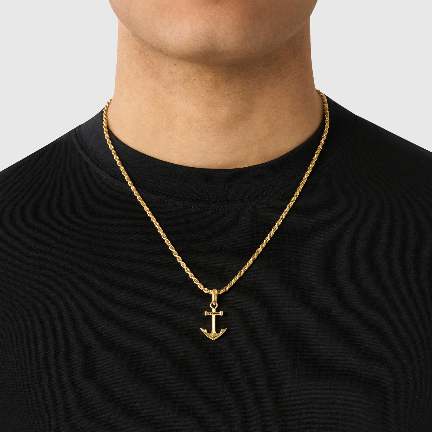 Anchored (18ct Gold) | Sterling Silver