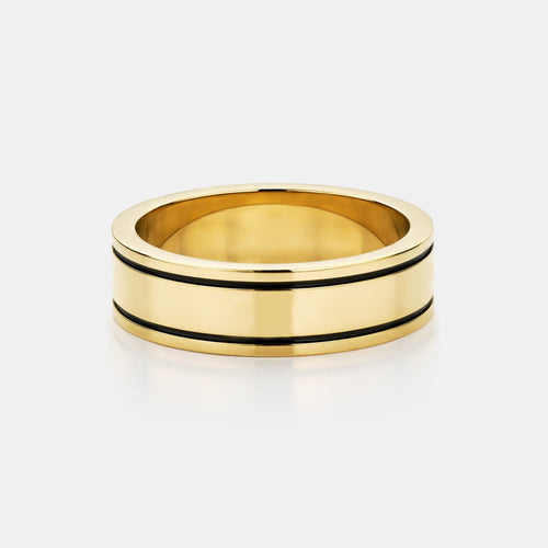 Band 2.0-Ring (Gold)