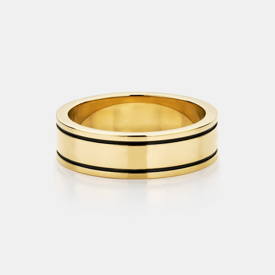 Band 2.0-Ring (Gold)