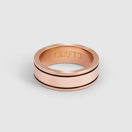 Anello Band 2.0 (Oro rosa)