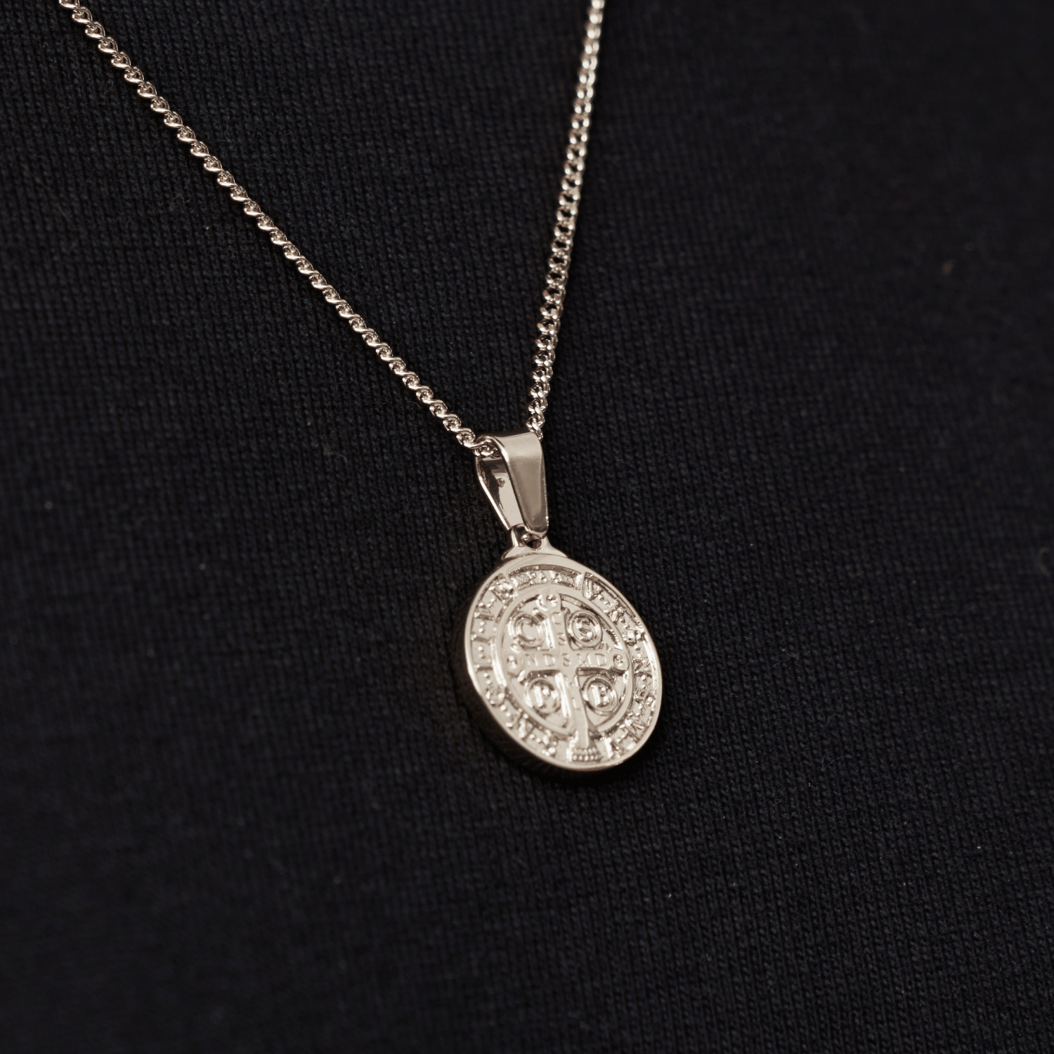 CRAFTD London ネックレス SAINT BENEDICT SILVER GOLD Saint Benedict (Silver)