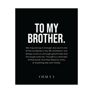 To My Brother