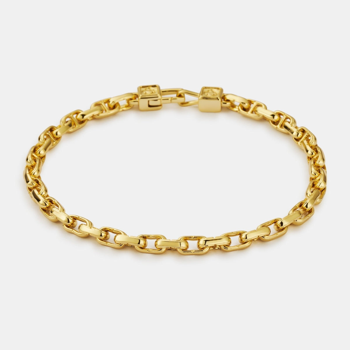 CD Anchor Link Bracelet (Gold)