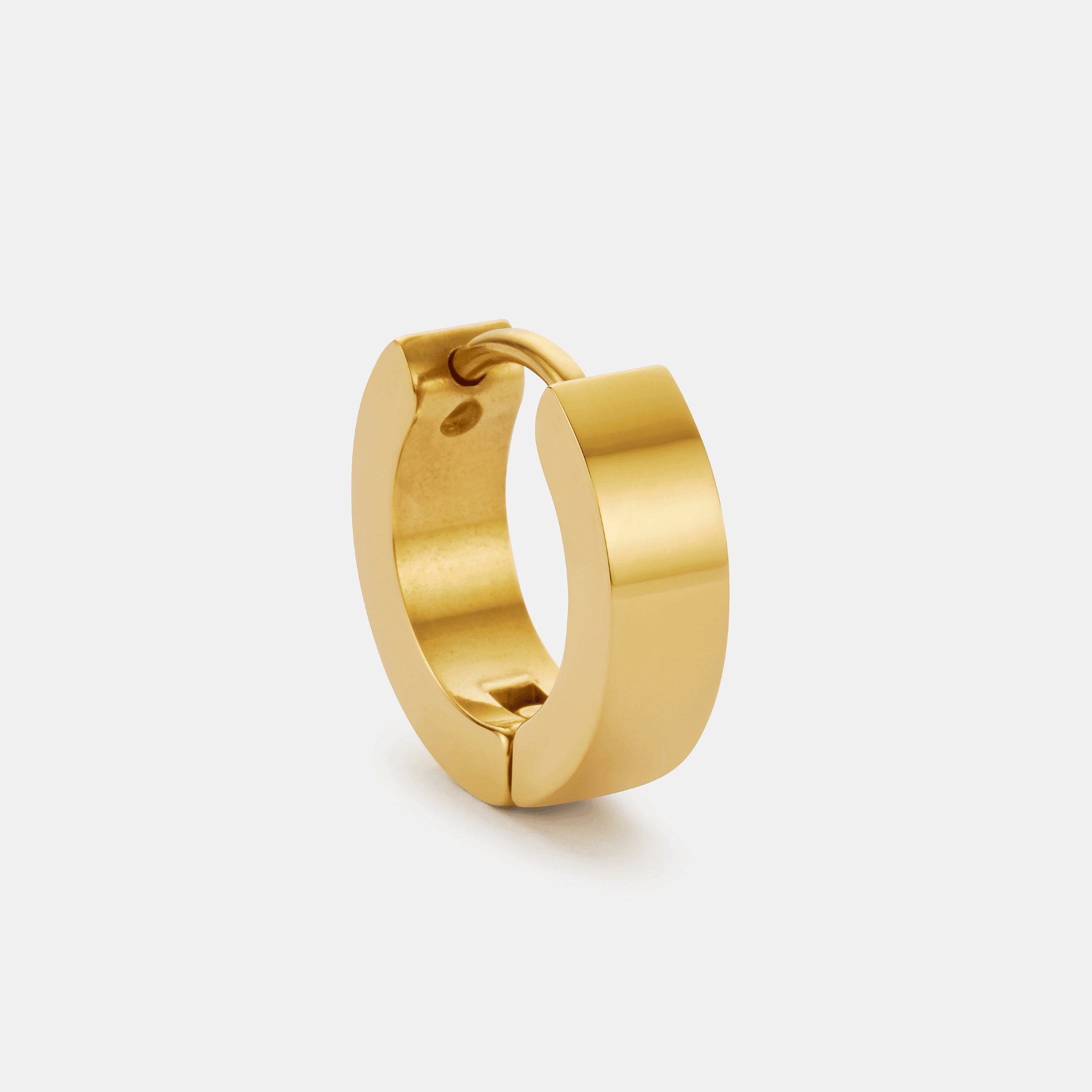 Chunky Hoop Earring (Gold)