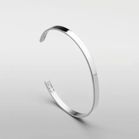Manchette Classique 5mm (Argent)