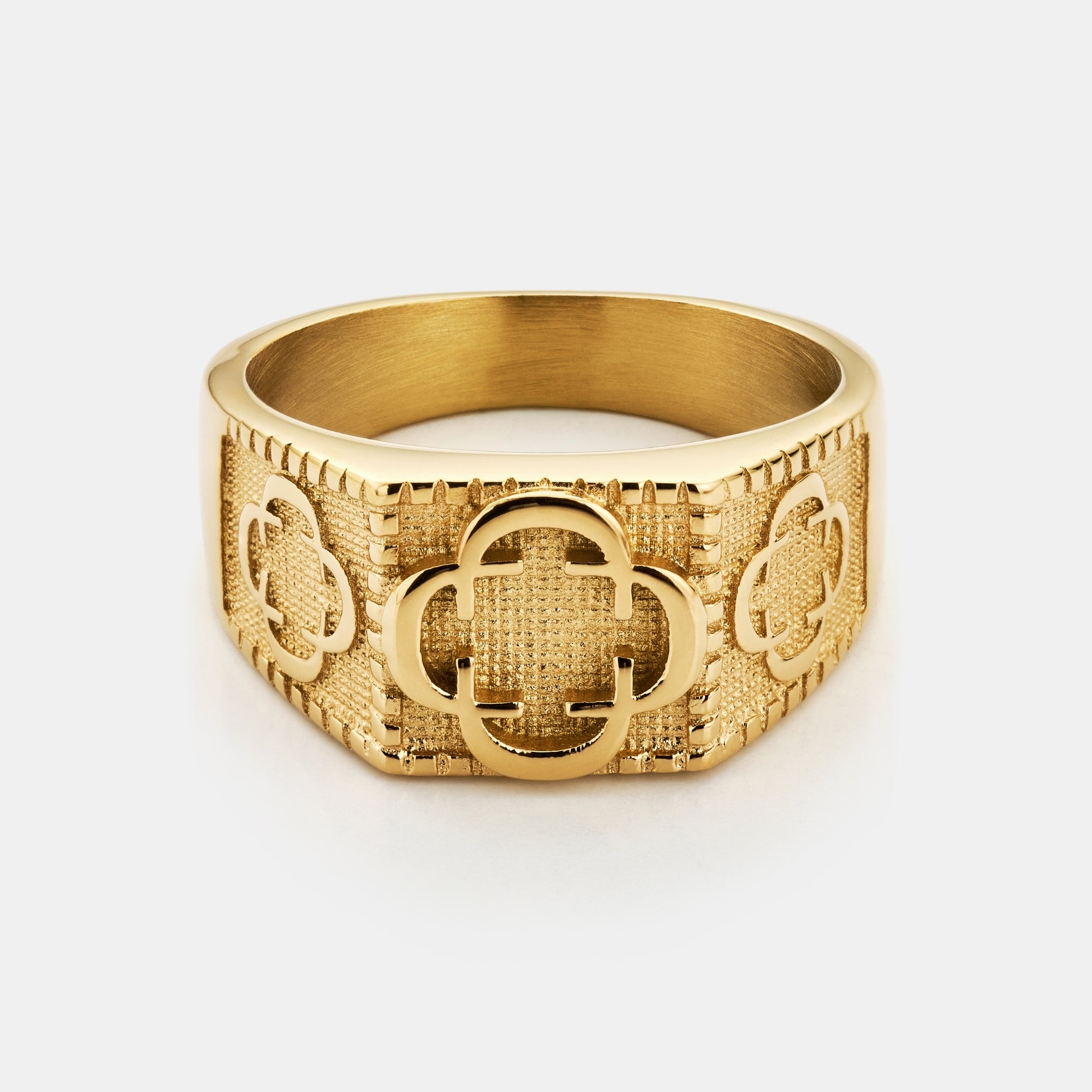 Clover Sovereign Ring (Gold)