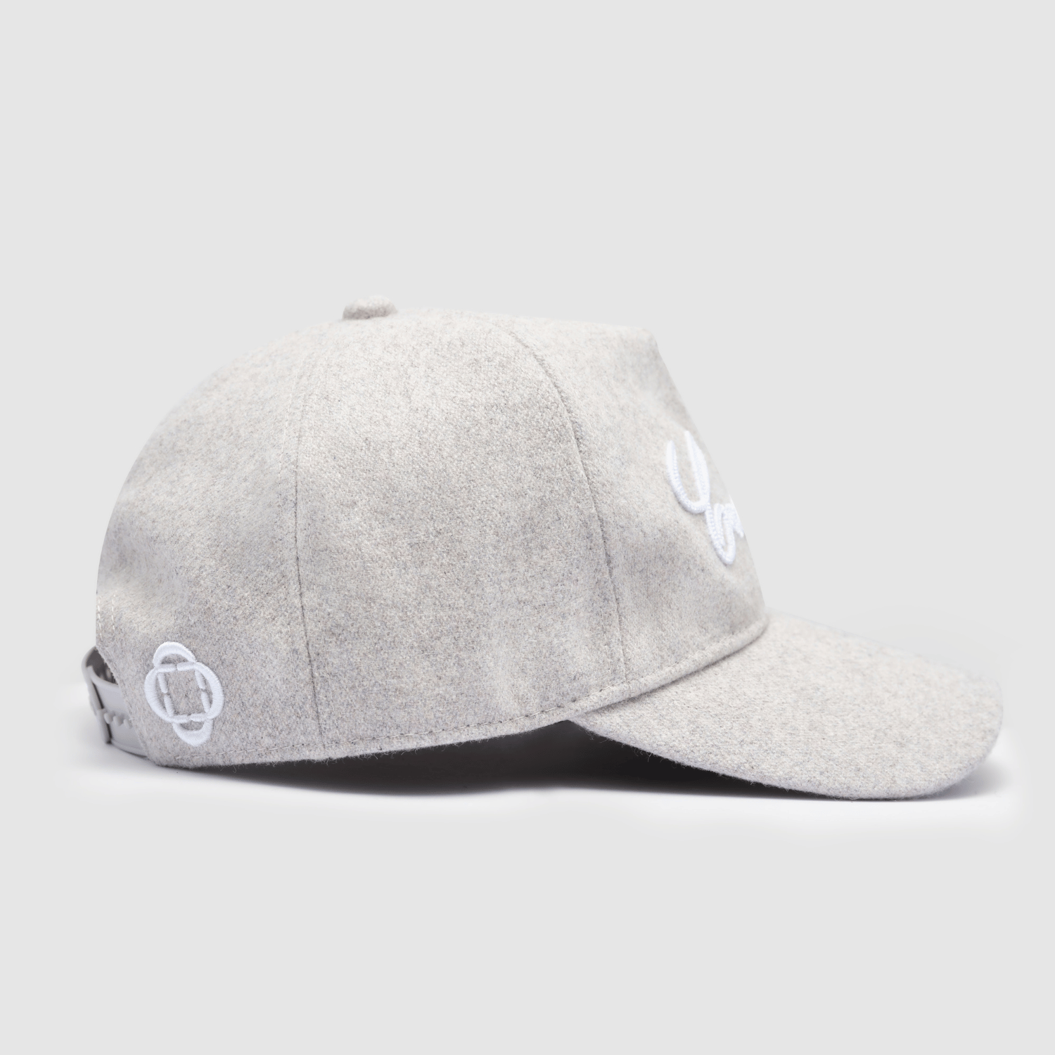 Wool Signature Cap (Grey)