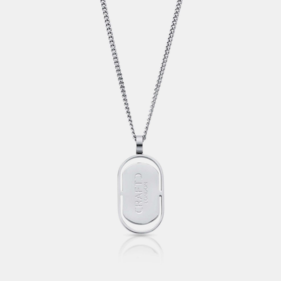 送税込【CRAFTD London】CRAFTD SIGNATURE PENDANT (2色) 国内発 CRAFTD Signature Pendant (Silver)