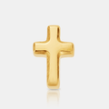 Cross Stud Earring (Gold)