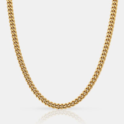 Catena Cuban (Oro) 6mm