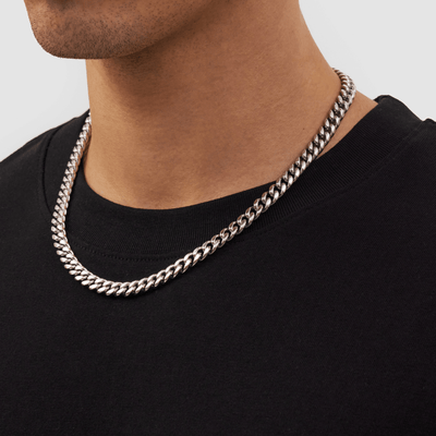 ★日本未入荷★【CRAFTD London】 Cuban 6mm ネックレス (2色) Cuban Link Chains