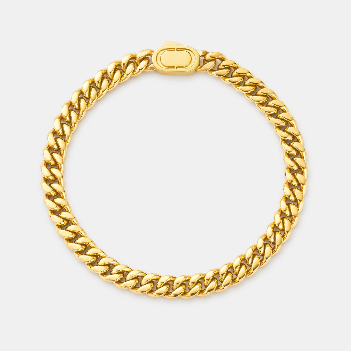 Cuban Bracelet (Gold) 6mm
