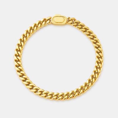 Cuban Bracelet (Gold) 6mm