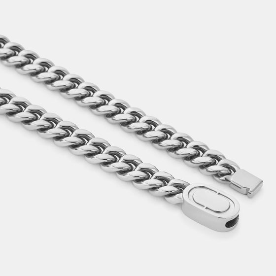 Kubanisches Armband (Silber) 6 mm