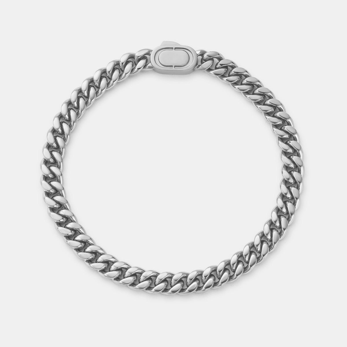 Cuban Bracelet (Silver) 6mm