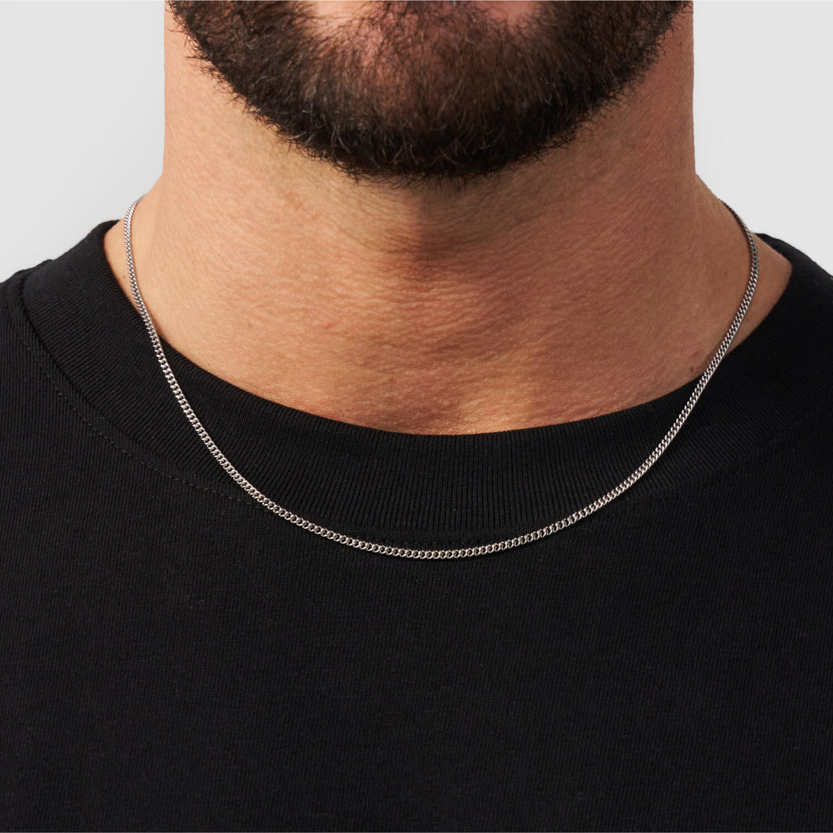 Cuban (Silver) 2mm