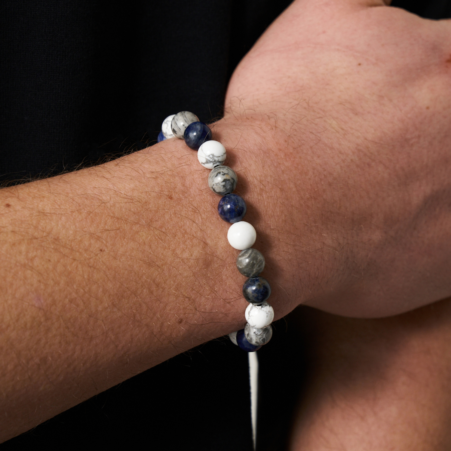 送税込【CRAFTD London】Elements Bead Bracelet (Silver)国内発 Elements Bead Bracelet (Silver)
