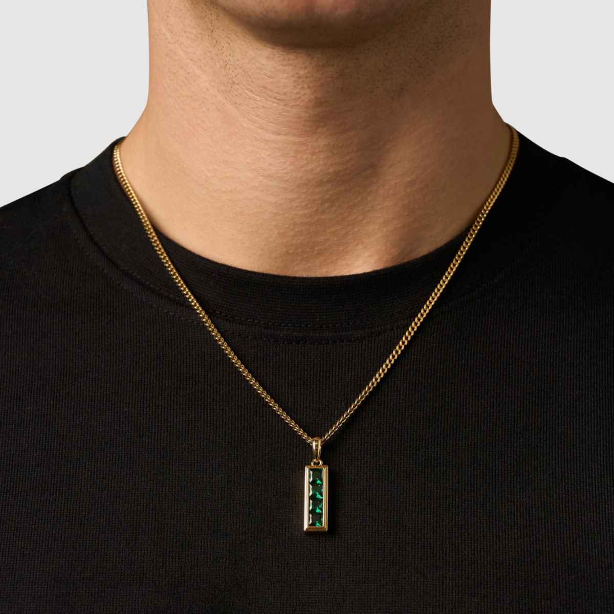 Emerald Stone Totem (Gold)