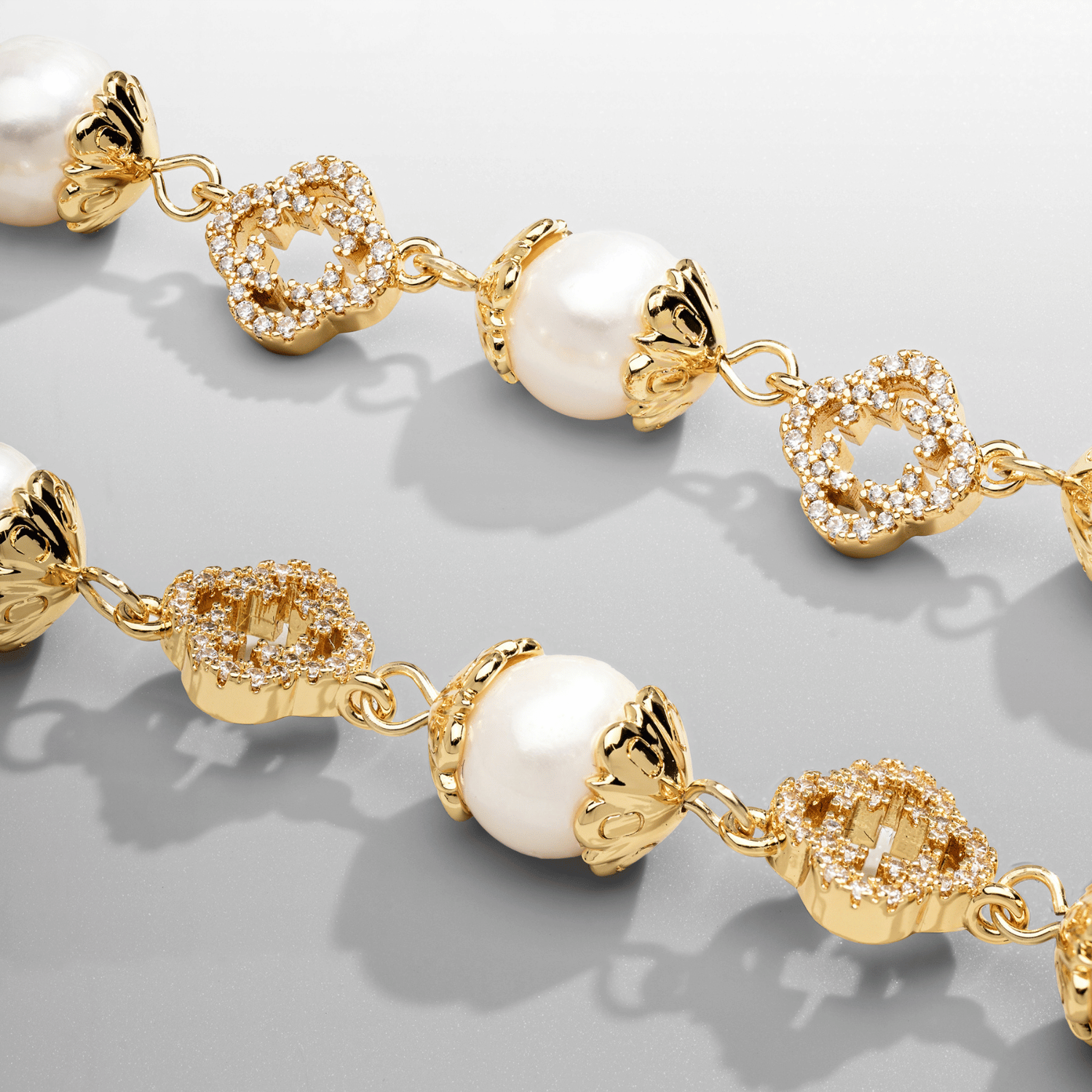 CRAFTD London ネックレス FILIGREE REAL PEARL NECKLACE 真珠 Filigree Real Pearl Necklace (Gold)