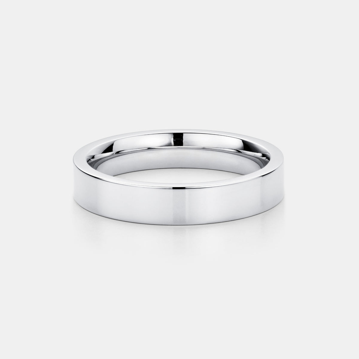 Flat Band Ring (Silver) 5mm