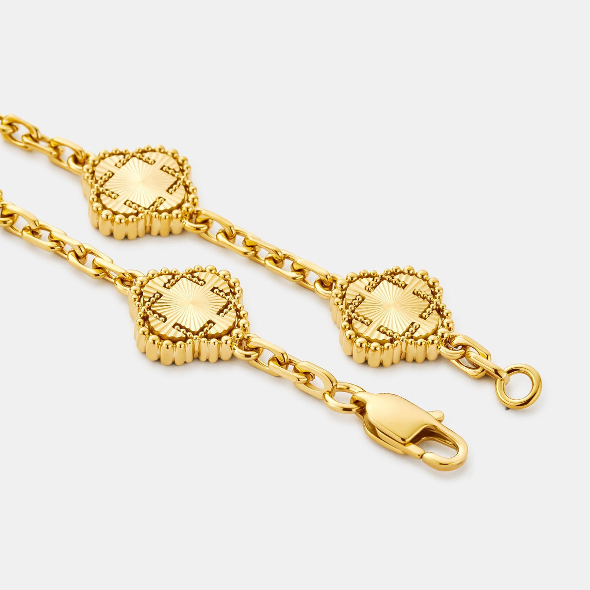 Clover Bracelet (Gold)