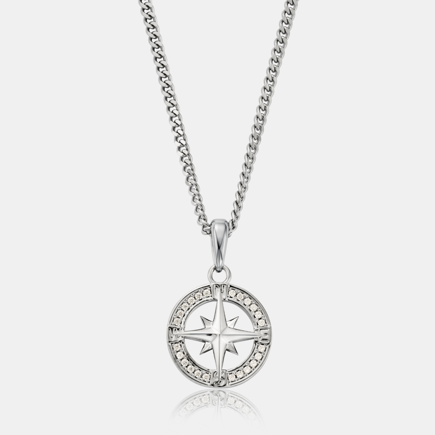 Iced North Star (Silber)