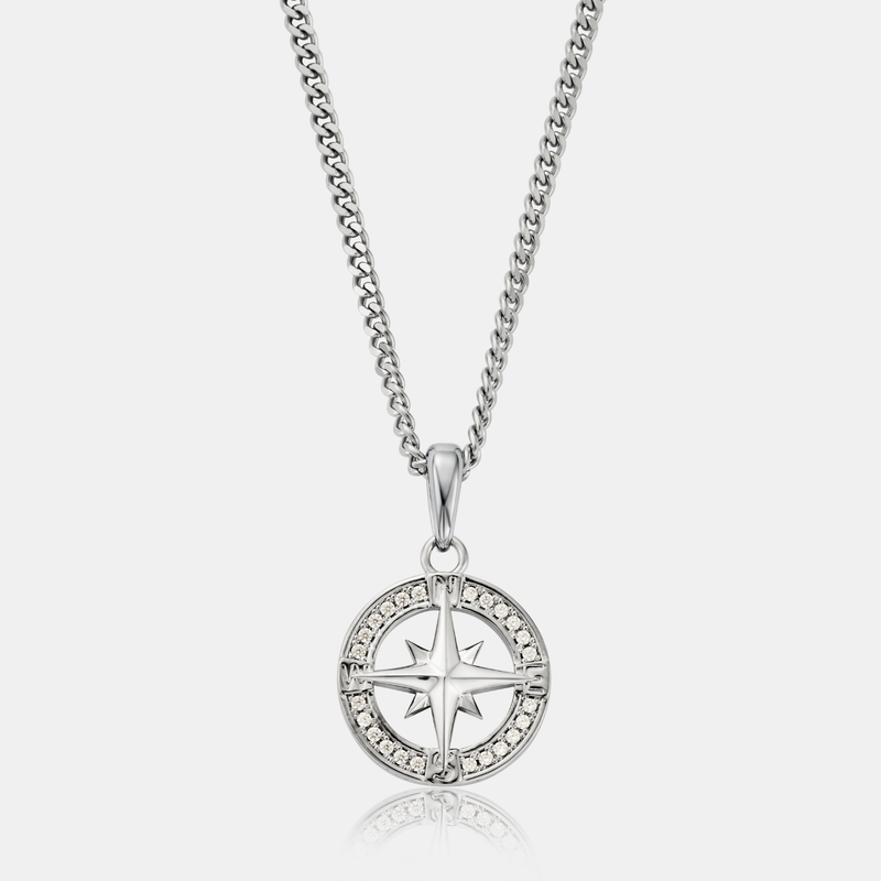 Iced North Star (Silver)